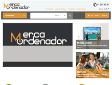Tablet Screenshot of mercaordenador.com